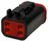 DT06-4S-CE06 DEUTSCH Automotive Power Connectors