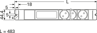 03.312.005.1 Vertiv Power Outlet Strips and Cable Drums