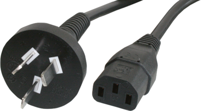 PRC/3-H05VVF3G100-C13/2,50M SW9005 FELLER Power Cords Image 1