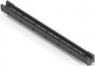 Socket header, 228 pole, pitch 0.64 mm, straight, black, 2-767004-7