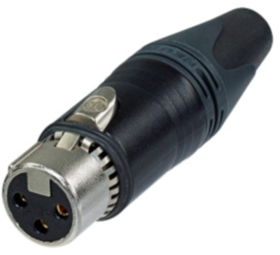 NC3FXX-EMC-B Neutrik XLR Connectors