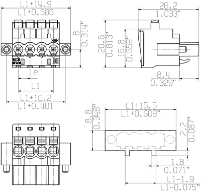 1983050000 Weidmüller PCB Connection Systems Image 2