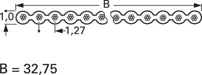 FBL 26P AWG28 IEC Ribbon Cables Image 2