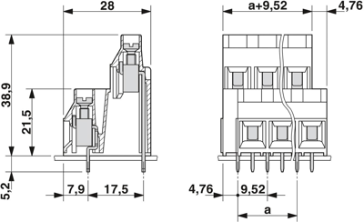 1719015 Phoenix Contact PCB Terminal Blocks Image 2