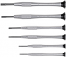 Screwdriver kit, PH00, PH000, PH0000, 0.6 mm, 1 mm, 1.5 mm, Phillips/slotted, BL 22 mm, L 130 mm, 4-360-E04