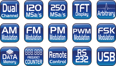 P 4125 PeakTech Function Generators Image 2