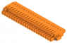 Pin header, 22 pole, pitch 5.08 mm, straight, orange, 1844190000