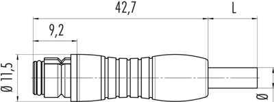 77 7406 0000 50004-0200 binder Sensor-Actuator Cables Image 2