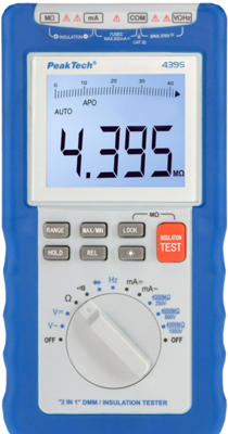 P 4395 PeakTech Electric Installation and Insulation Testers Image 1