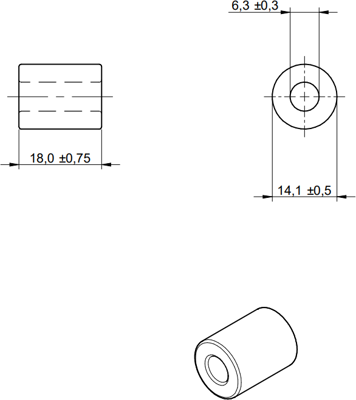 74270060 Würth Elektronik eiSos Ferrite cable cores Image 2