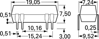 HE721C1200 Littelfuse Reed Relays Image 2