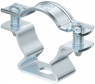 Spacer clamp, max. bundle Ø 30 mm, steel, galvanized, (L x W) 59 x 16 mm