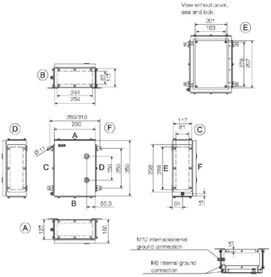 1200110000 Weidmüller General Purpose Enclosures Image 2