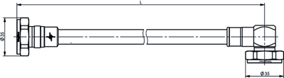 100010363 Telegärtner Assembled Coaxial Cables