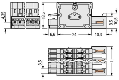 734-363 WAGO Connecting Blocks Image 2