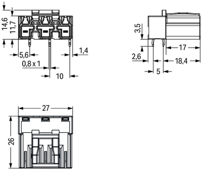 770-893/011-000 WAGO Device Connectors Image 2