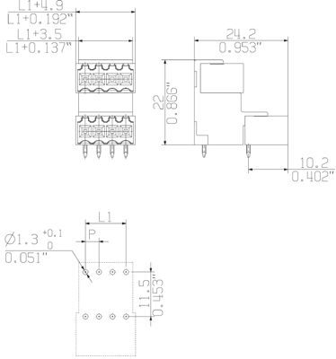 1890640000 Weidmüller PCB Connection Systems Image 3