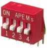 NDA-04-V APEM Slide Switches and Coding Switches