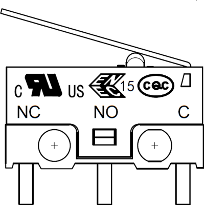 DGG3-E4LC ZF Switches and Sensors Snap Action Switches Image 2