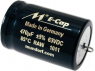 Bipolar electrolytic capacitor, 33 µF, 100 V (DC), ±5 %, axial, Ø 12 mm