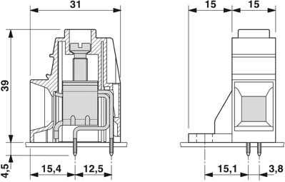 1932575 Phoenix Contact PCB Terminal Blocks Image 2