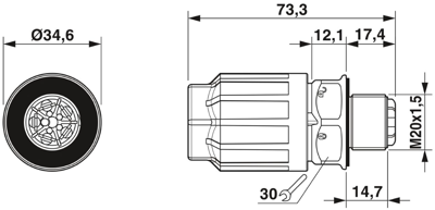 1403735 Phoenix Contact Other Circular Connectors Image 2