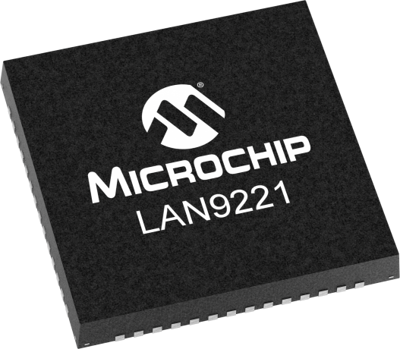 LAN9221I-ABZJ Microchip Interface ICs