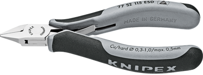 77 52 115 ESD Knipex Side Cutters, Tip Cutters