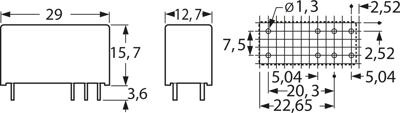 1393243-4 Schrack Industrial Relays Image 2