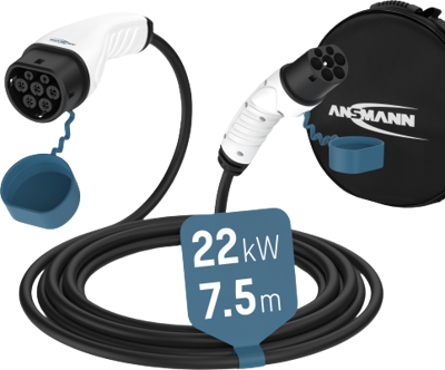 1900-0120 Ansmann eMobility Charging Cables Image 1