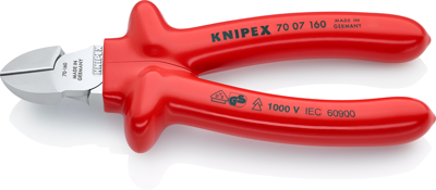 70 07 160 Knipex Side Cutters, Tip Cutters