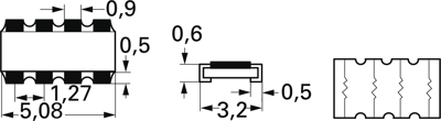 YC324-JK-07100RL Yageo Resistor Networks