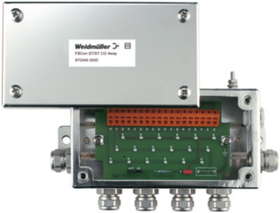 8703450000 Weidmüller Fieldbus distributor Image 1