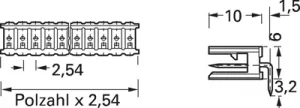 826468-6 AMP PCB Connection Systems