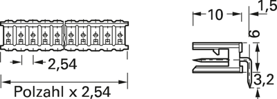 826468-3 AMP PCB Connection Systems