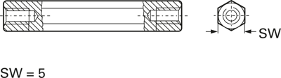 M25010.00.PA Vogt Spacer Bolts Image 2