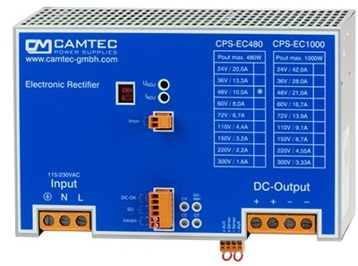 CPS-EC480.150 CAMTEC DIN Rail Power Supplies