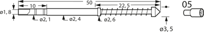 F34005S350N260 Feinmetall Contact Probes Image 3