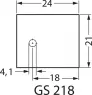 10006771 Fischer Elektronik Mounting pads