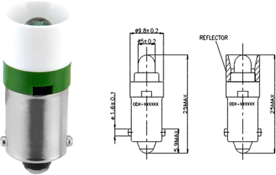 OD-Y01BA9R-24PD Oshino Light Bulbs, Lamps Image 1