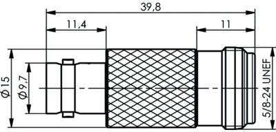 100023654 Telegärtner Coaxial Adapters Image 2