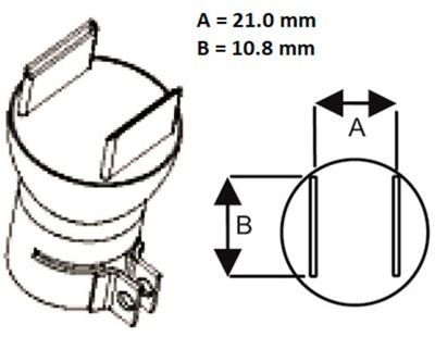 H-TS40 METCAL Soldering tips, desoldering tips and hot air nozzles