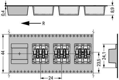 2070-453/998-406 WAGO PCB Terminal Blocks Image 4