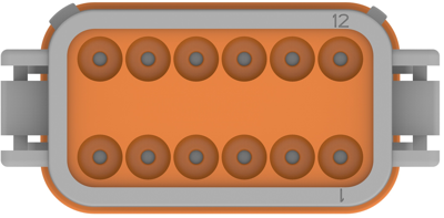 DT06-12SA DEUTSCH Automotive Power Connectors Image 5