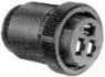 Circular connector, 3 pole, crimp connection, straight, 183082-1