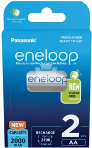 BK-3MCDE/2BE Panasonic Round Cell Batteries, 9V Block Batteries