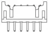 1-1470109-6 AMP PCB Connection Systems