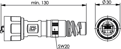 100007460 Telegärtner Modular Connectors Image 2