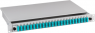 Splice box, 24 x 62.5/125 OM1, 12 x SC duplex, (W x H x D) 483 x 44.5 x 244 mm, gray, B70213.24