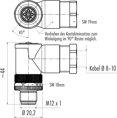 99 0689 58 04 binder Sensor-Actuator Connectors Image 2